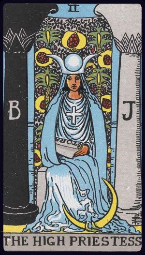 Tarotkarte Imam Besar Wanita