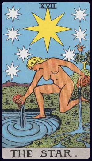 Tarotkarte Bintang