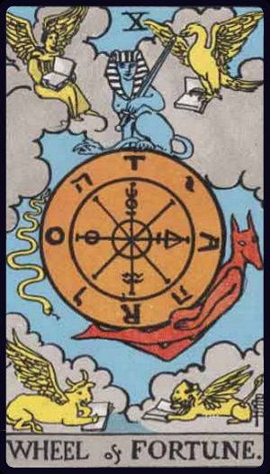 Tarotkarte Roda Takdir